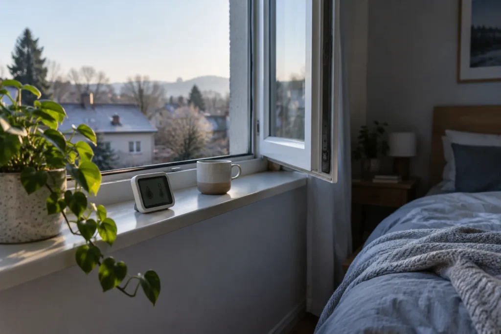 Symbolbild: Lüften und Luftfeuchte: Ein Protokoll statt pauschaler Minutenregeln