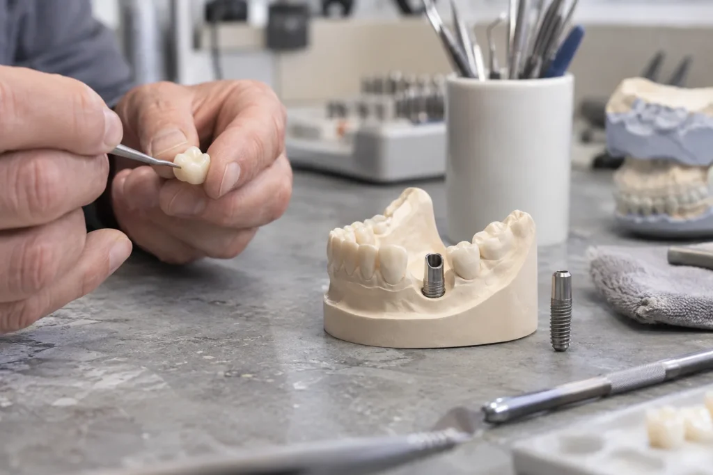 Symbolbild zum Thema Zahnzusatzversicherung für Implantate: Welche Kosten wirklich erfasst sind